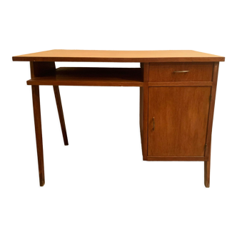 Vintage 50s oak desk