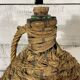 Rush and wicker demijohn