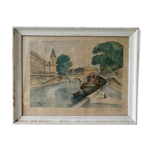 Tableau du pont Saint Michel à