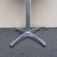 Table de bistrot aluminium extérieur jardin terrasse