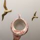 Toilet pitcher Terre de fer Sarreguemines chubby pink