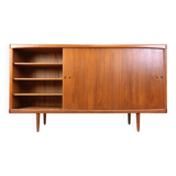 Mid-Century Danish Teak Highboard by H.W.Klein for Bramin, 1960s