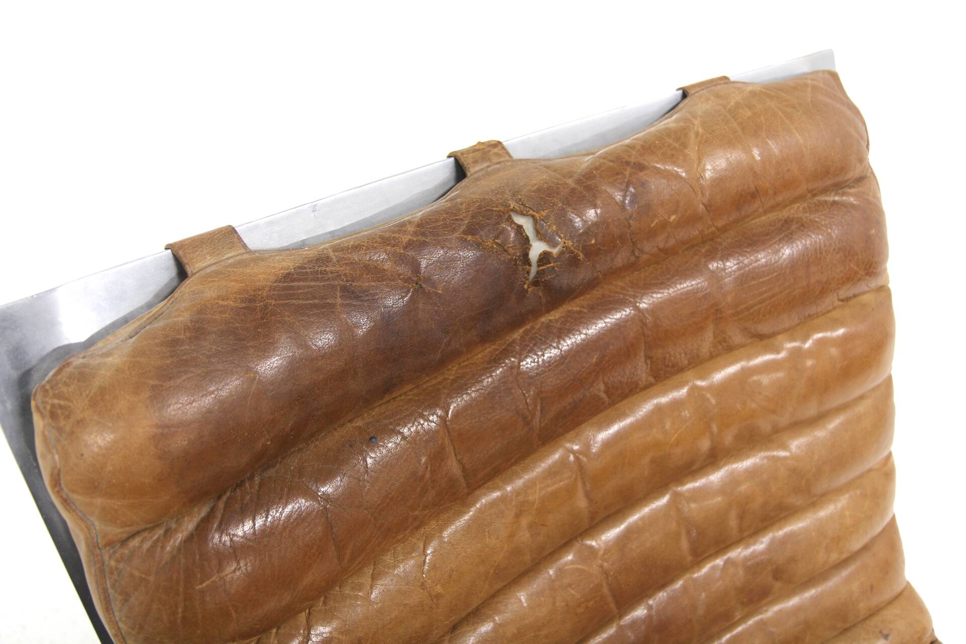 Scandinavian leather armchair "Ari", Arne Norell, Sweden, 1960