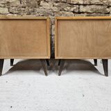 Pair of vintage 1960's bedside tables