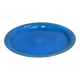 Plateau en opaline bleu et or 19ème