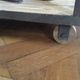 Table basse bois et fer 2 plateaux