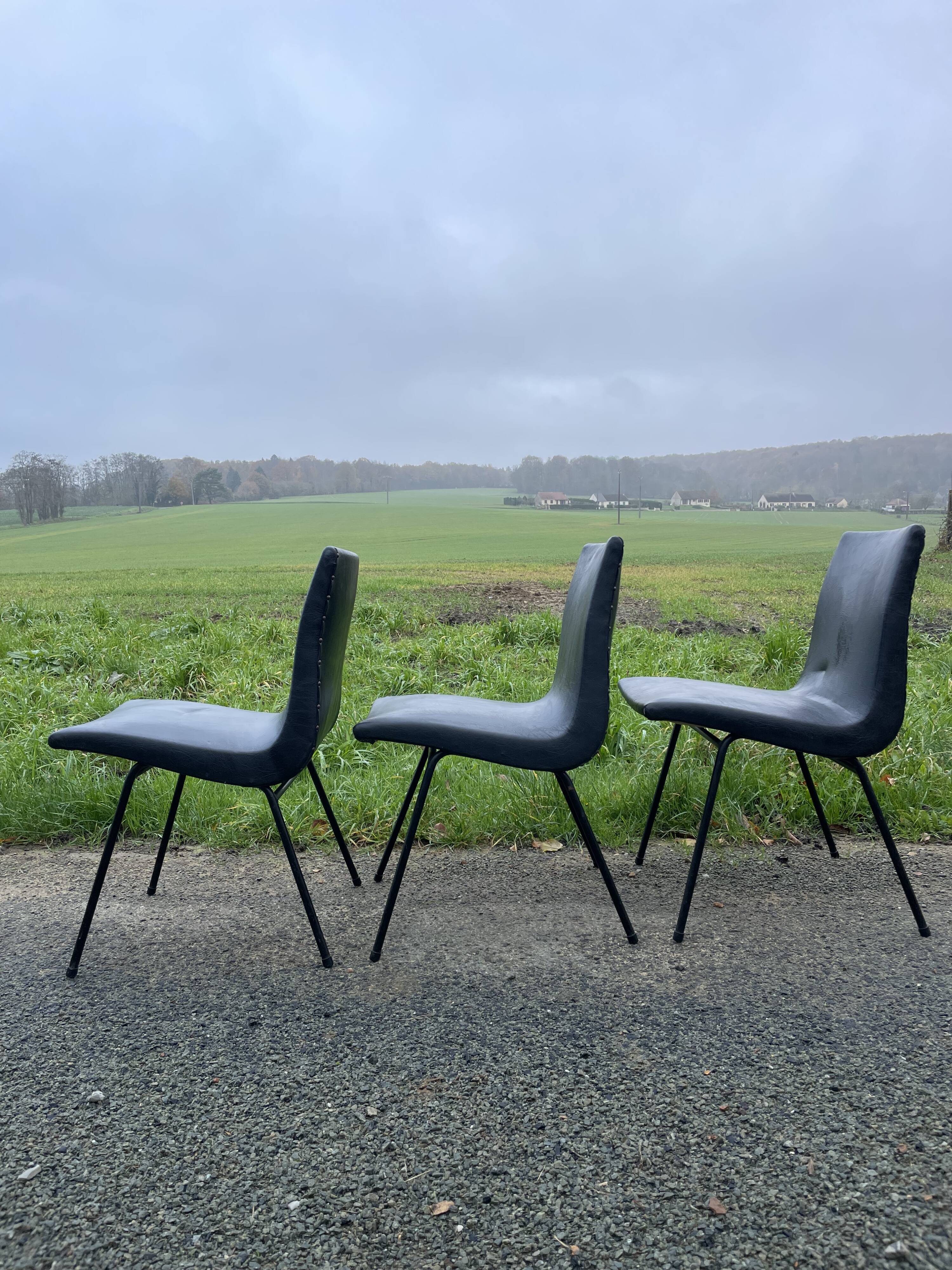 Pierre Paulin chairs edition TV furniture