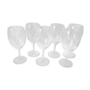 Set de 6 grands verres à vin de