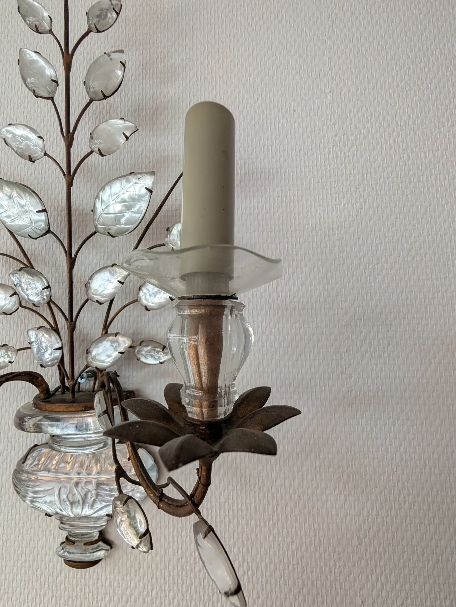 Pair of wall lights - Maison Baguès
