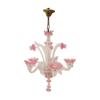 Murano glass chandelier romantic Casanova style