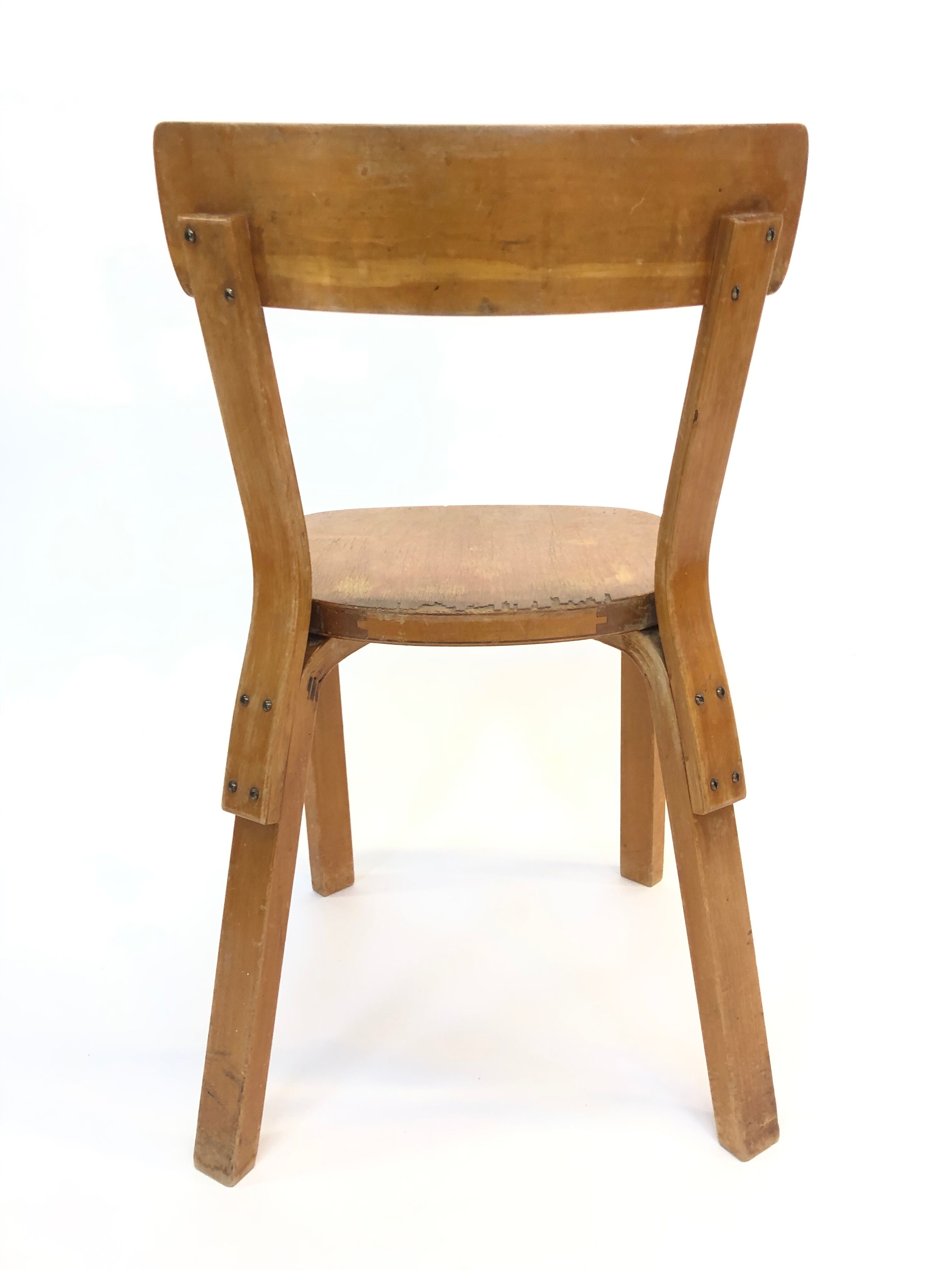 Chair model 69 by Alvar Aalto for Artek 1960