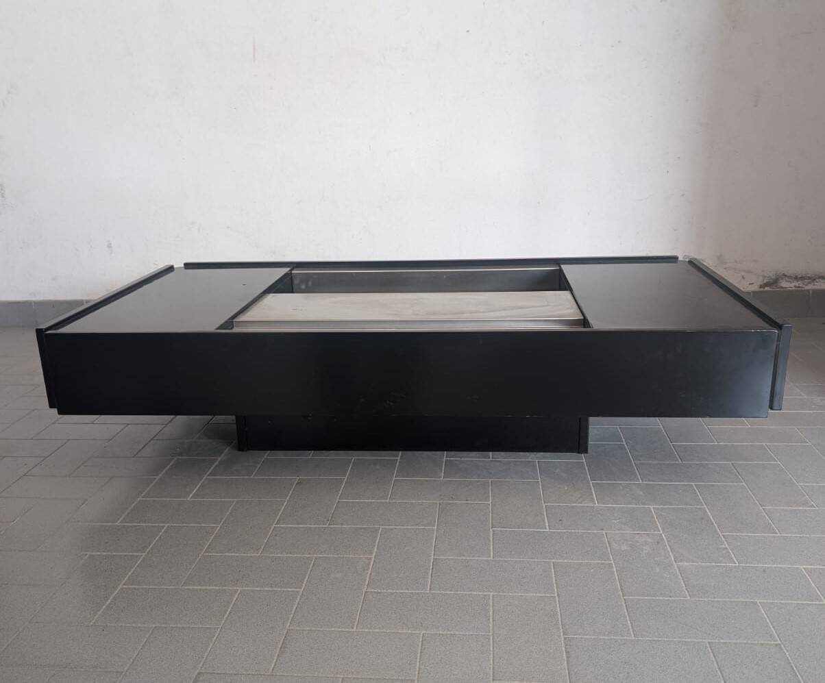 Black Coffee Table  1970s