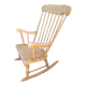Wooden rocking chair