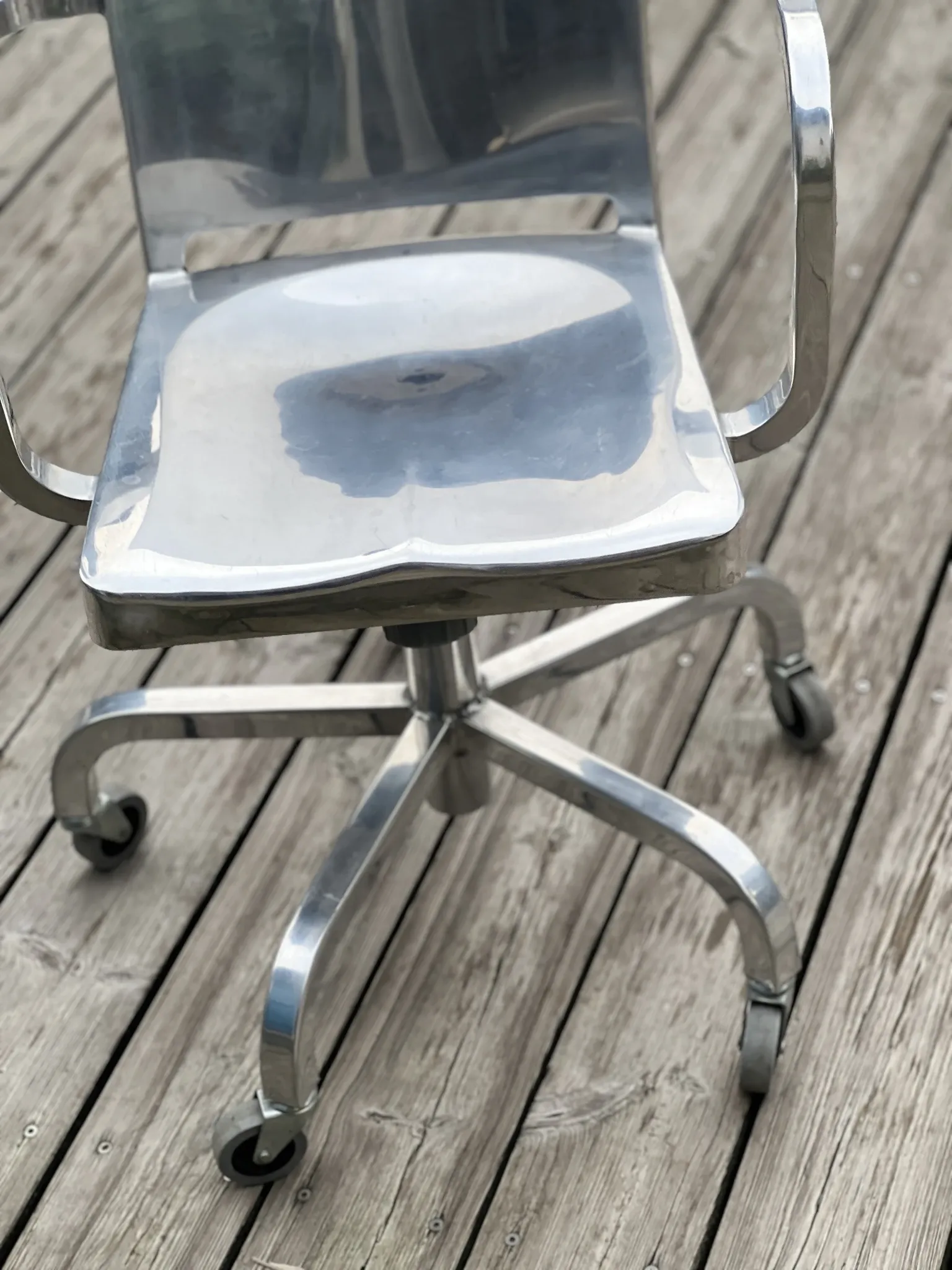 Starck Aluminium Emeco Chair