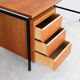 Bureau vintage | teck | métal | années 1960
