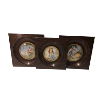 Napoleon lll style portrait series