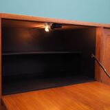Teak highboard, Danish design, 1960s, production: Denmark