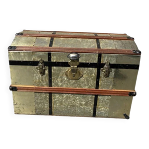 Coffre à vapeur en laiton - antique