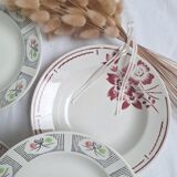 Vintage soup plates