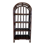 Vintage rattan shelf