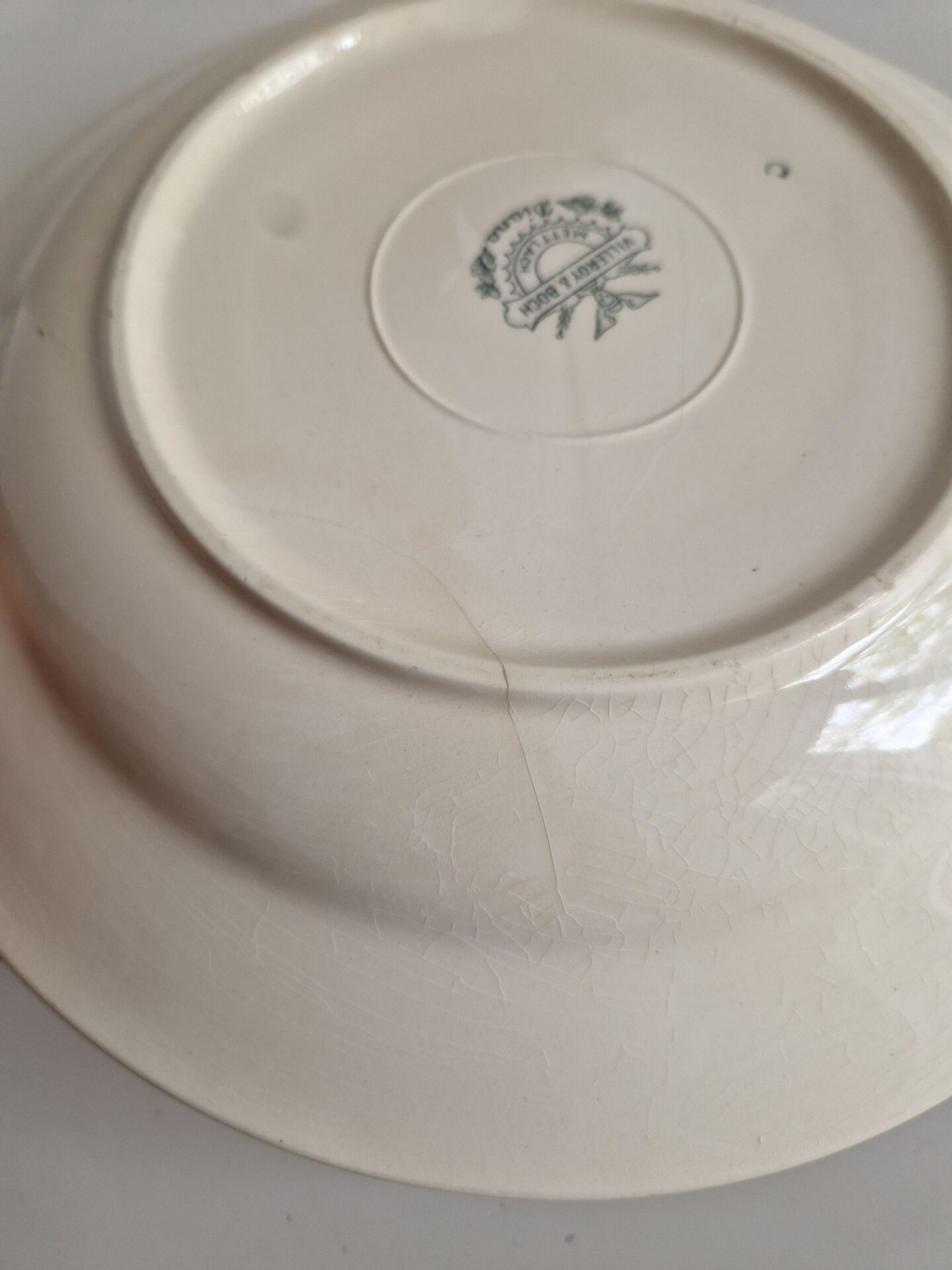 Set of 2 Deep Plates Villeroy and Boch Model Diana