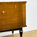 Buffet art déco en acajou 1940