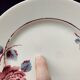 6 Badonviller and Lunéville mismatched dessert plates