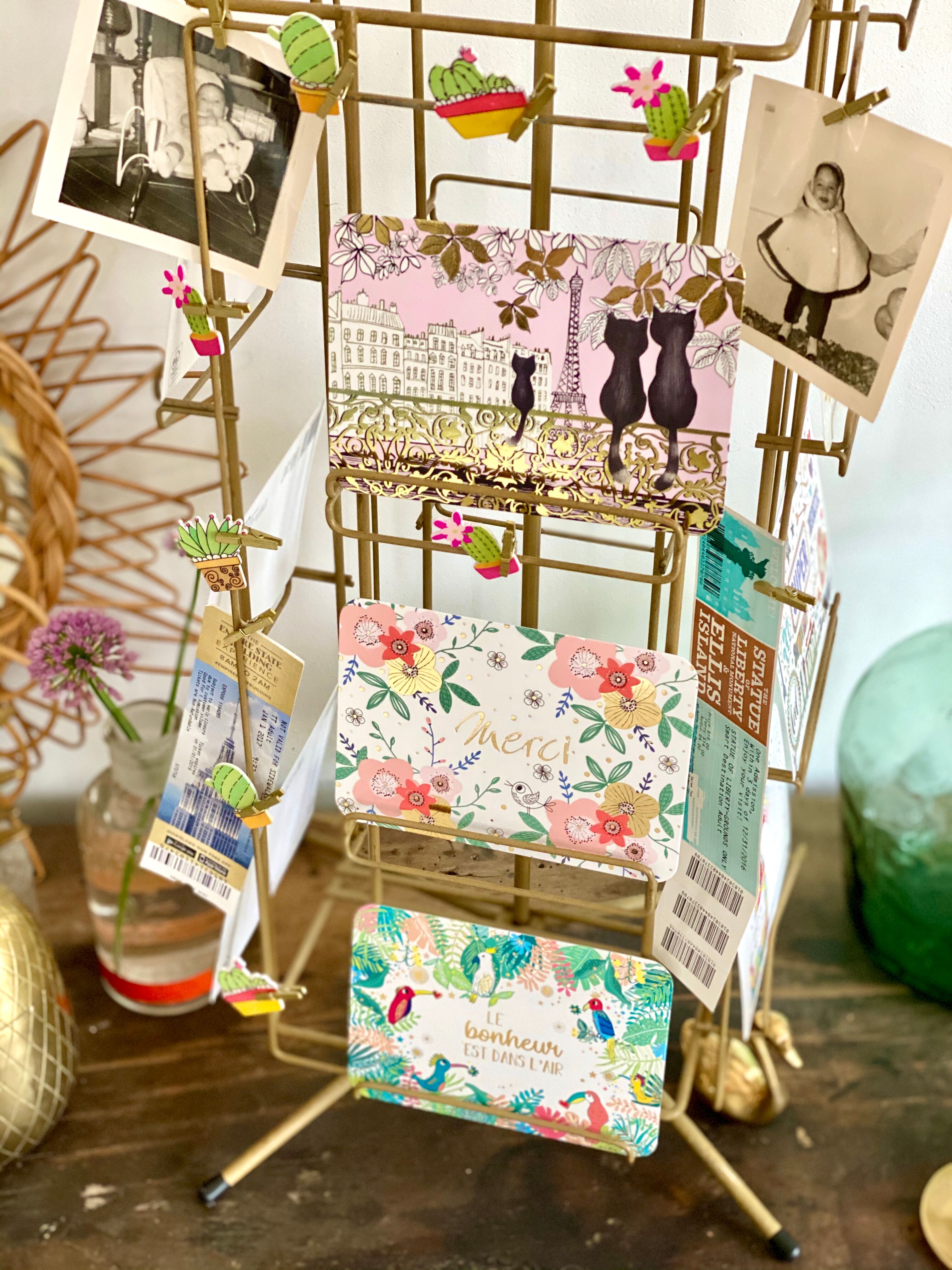 Adysy turnstile vintage postcards