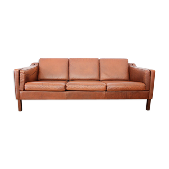 Sofa 3 places leather