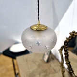 Vintage star pendant lamp