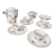 Antique Limoges porcelain dinnerette