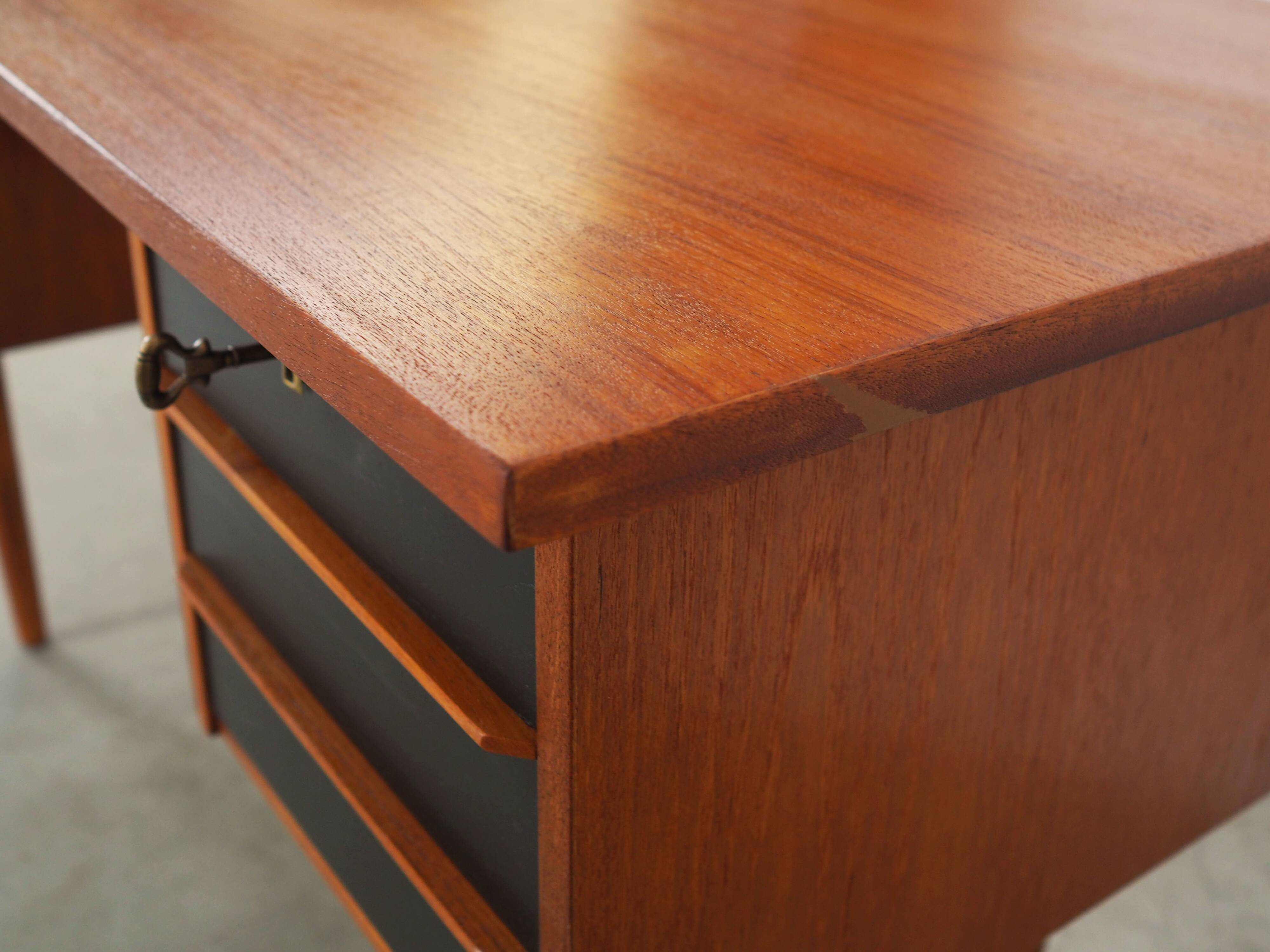 Teak desk, Danish design, 1960s, production: Denmark