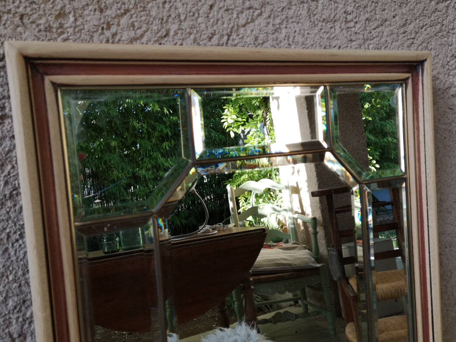 Miroir 9 facettes bisautees