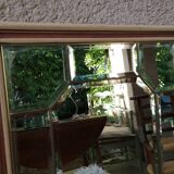 Mirror with 9 beveled facets