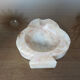 Series of 4 ashtrays "card game" in alabaster 60s 70s
