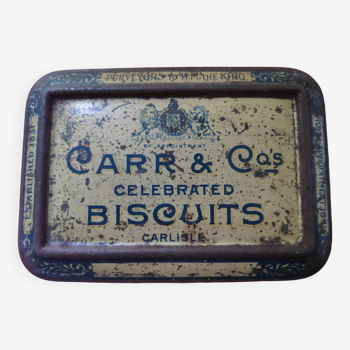 Carr&Co's Biscuits English vintage box