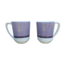 Deux tasses Vivo de Villeroy et Boch série "just violet"