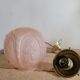Pink Art Deco globe suspension