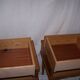 2 bedside table; extra furniture years 50