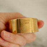 Pair of Swedish brass candlesticks from the mid-century by Arthur Pe, Kolbäck.