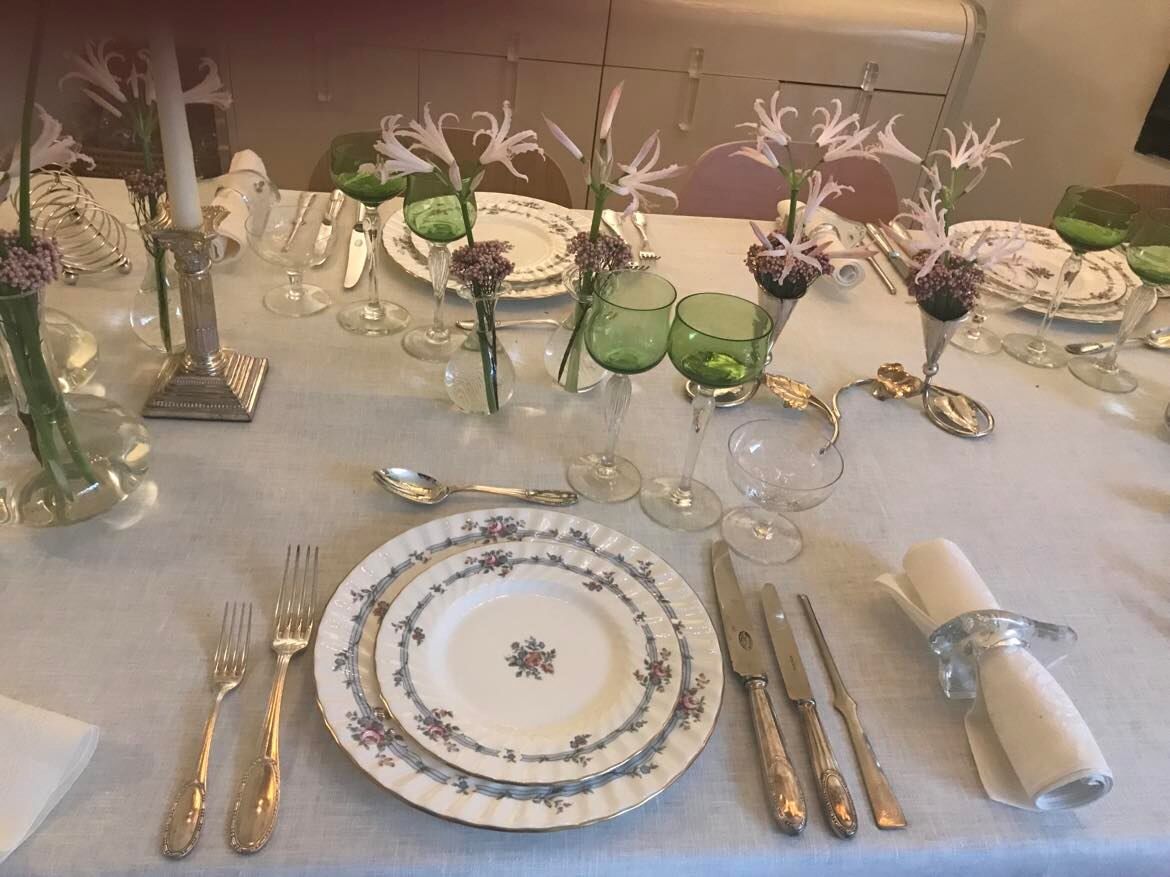 Set of 6 a glasses cristal Val Saint Lambert