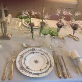 Set of 6 a glasses cristal Val Saint Lambert