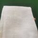12 old damask linen napkins with monogram, 60x74 cm