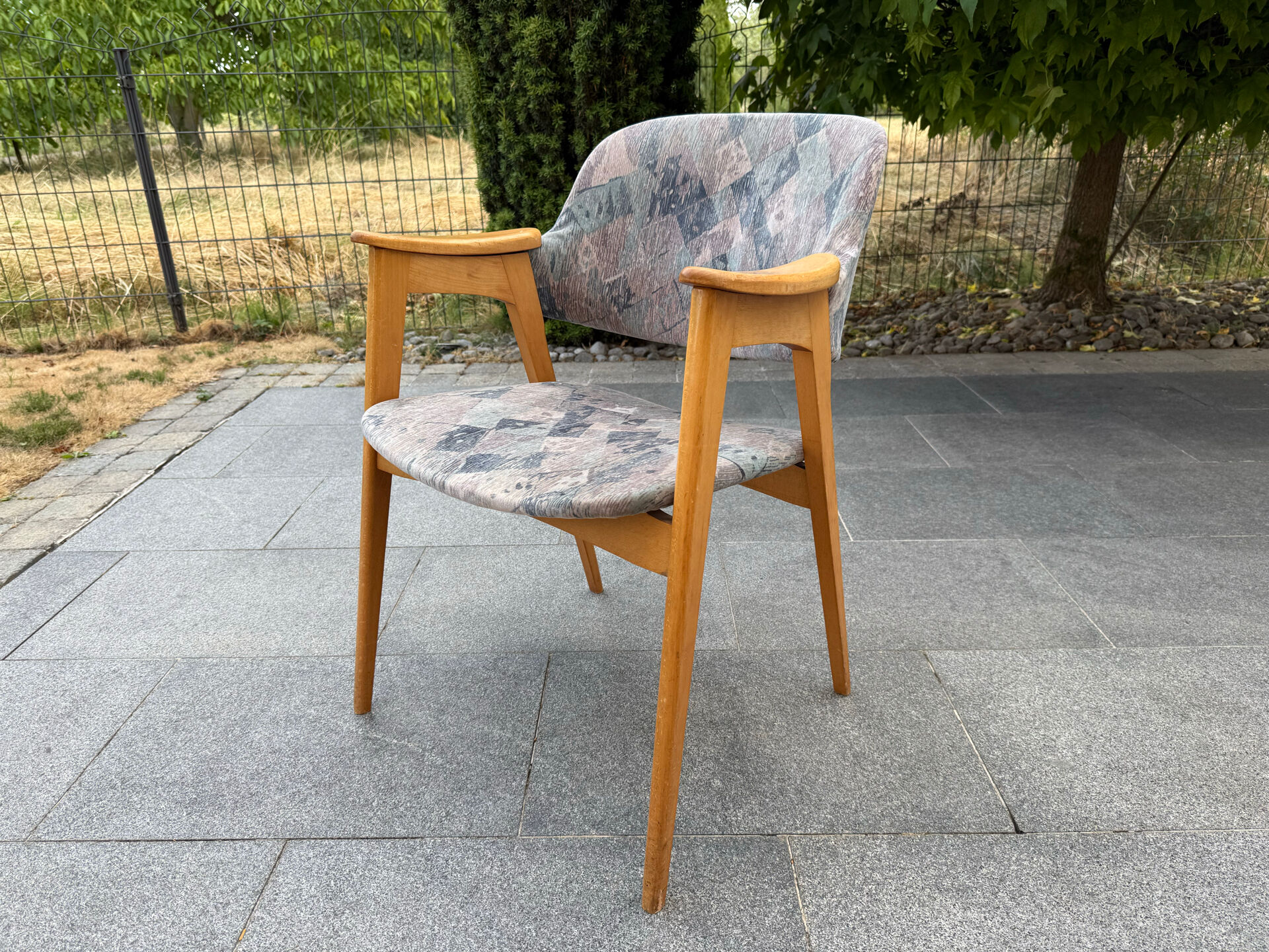 Set of 4 armchairs from the 1960s.