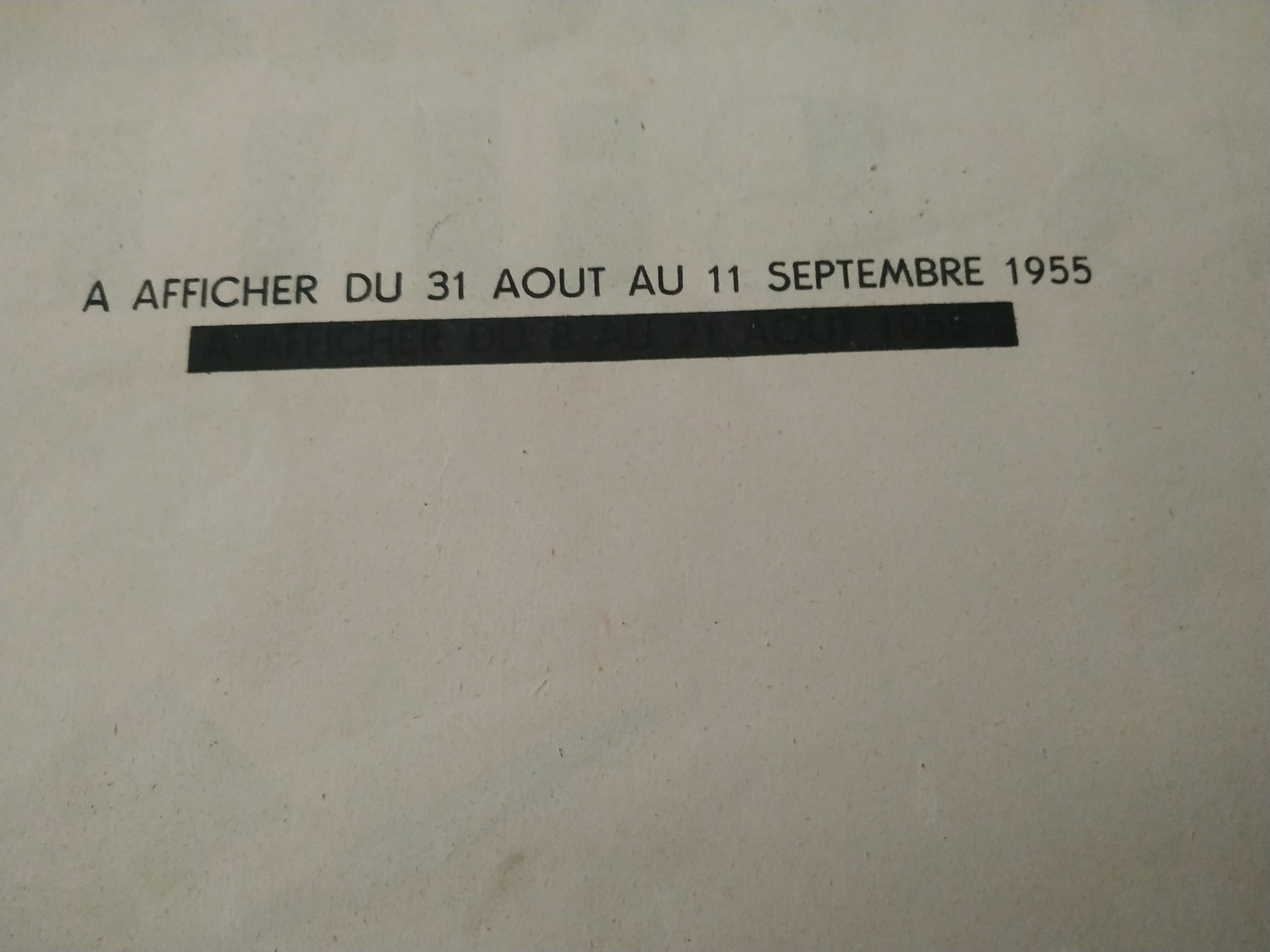 Former Grove National Lottery poster 1955