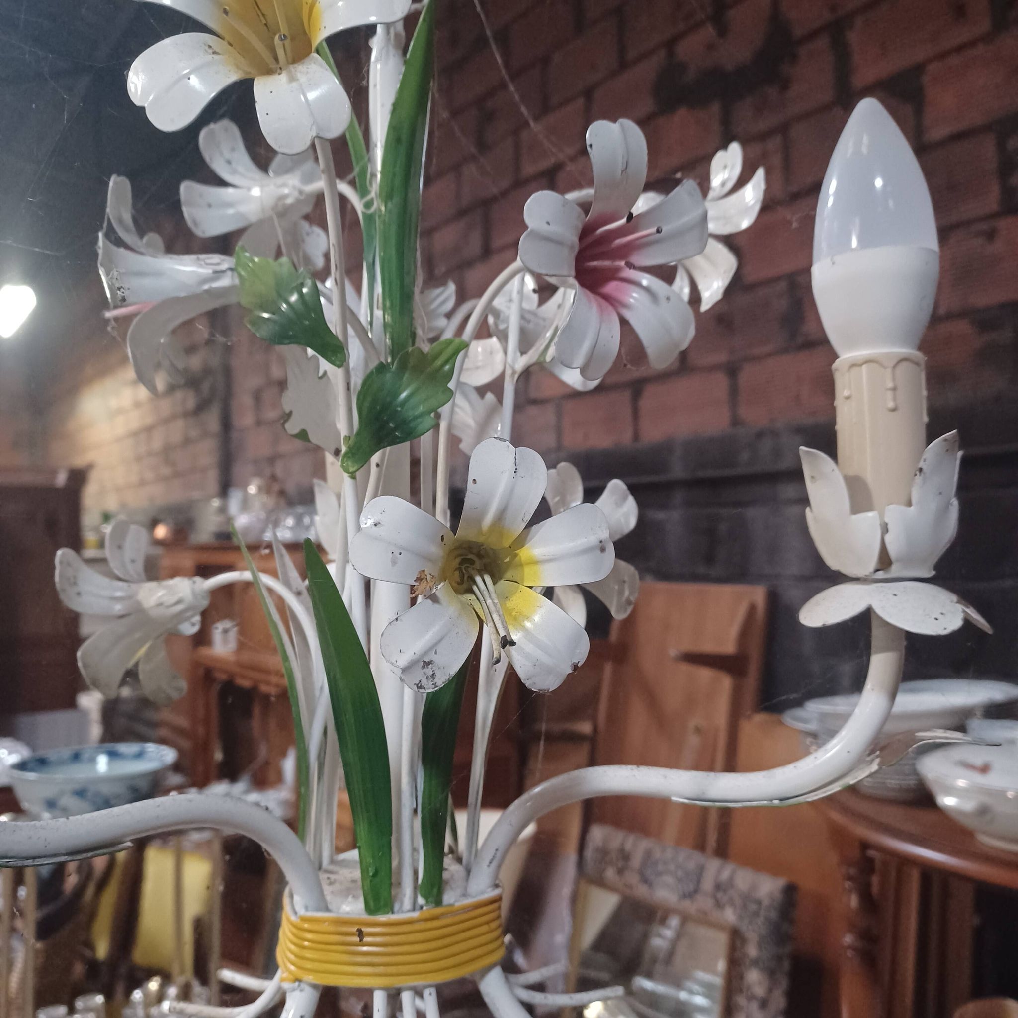 Flower chandelier