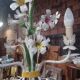 Flower chandelier