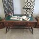 Double-sided mahogany empire desk