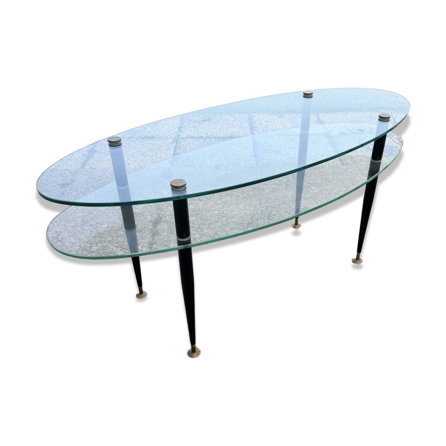 Oval coffee table, 1950s/60s.