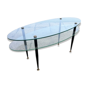 table basse ovale, années